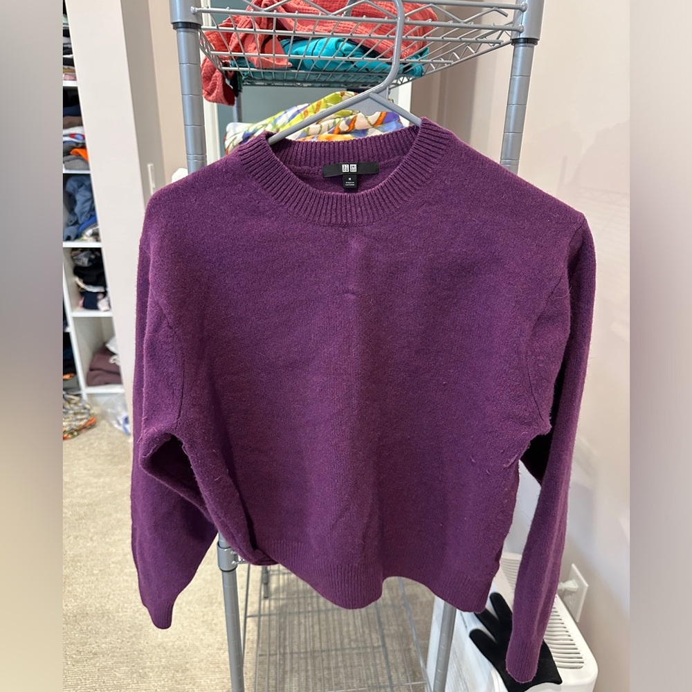 Purple Uniqlo Sweater Size M